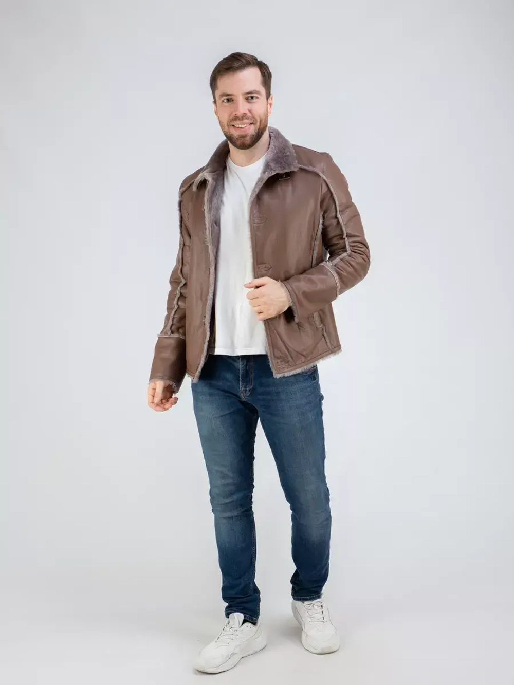 Дубленка натуральная зимняя Турция