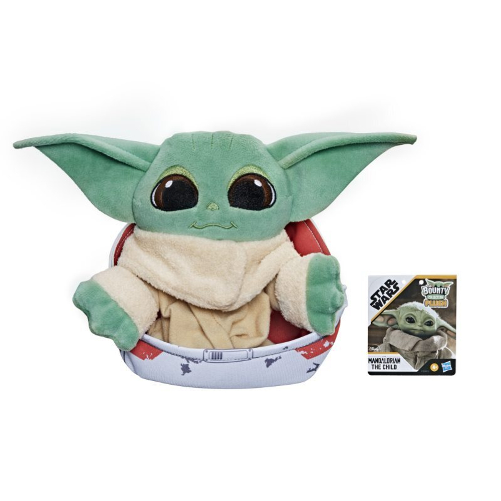 Hasbro Star Wars Mandalorian - фигурка малыша грога Йоды, плюшевая