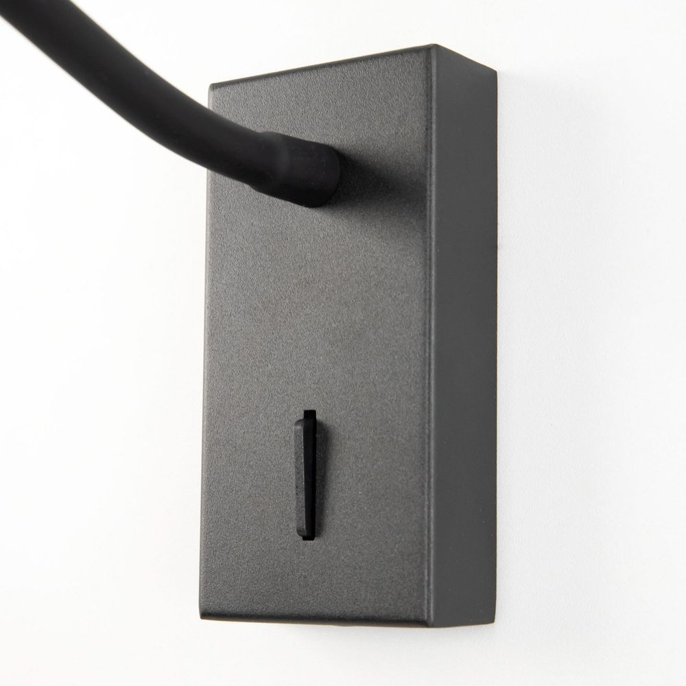 Citilux Декарт CL704361 LED Светильник гибкий с выключателем Чёрный