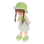 Кукла в платье с перламутровыми пуговицами № 1 23x63x18см. (Hand)