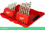 Сверло по металлу Milwaukee Thunderweb HSS-G 1-10мм 19шт (4932352374)