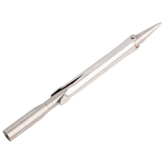 Наконечник нержавеющий Scorpena 14 см с двумя флажками