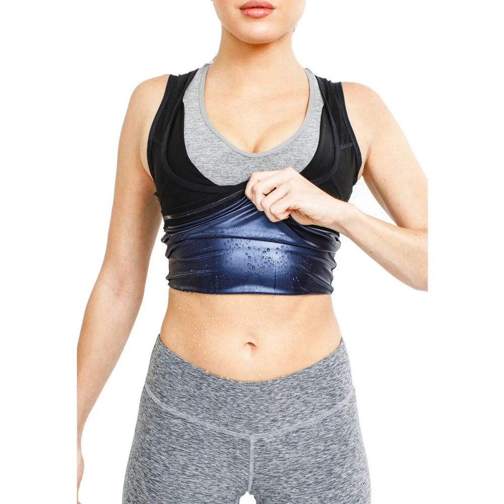 Майка для похудения «Weight loss», размер L, Черный