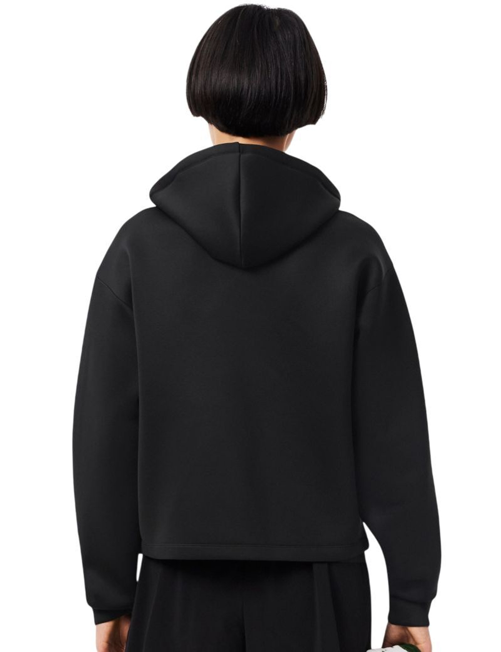 Женская теннисная куртка Lacoste Sport Ultra Dry - black/white