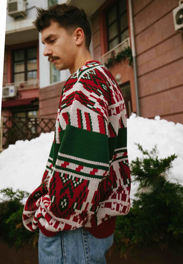 Свитер So What? Красный - фото 8