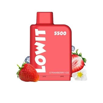 Картридж ELF BAR 5500 LOWIT Клубника Лёд - Strawberry Ice