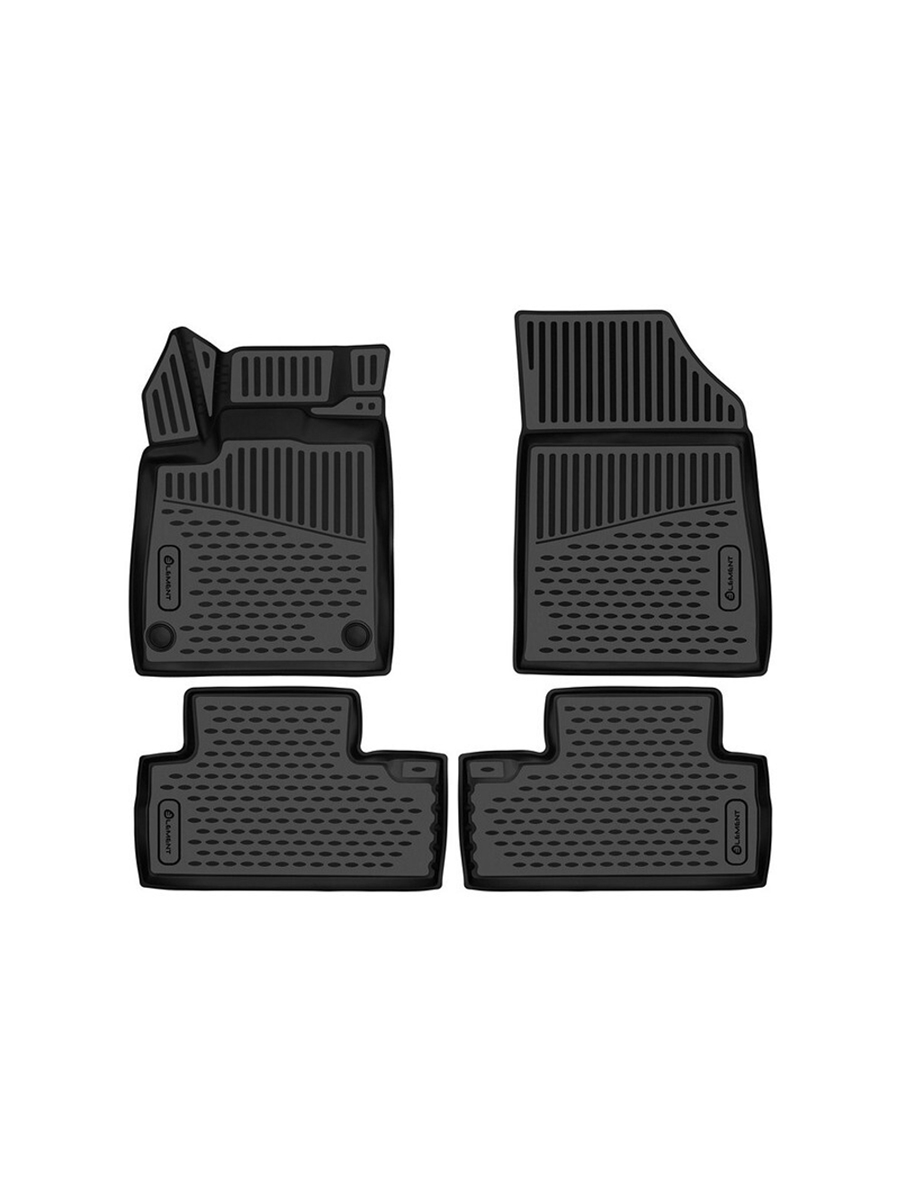 Коврики в салон для GAC Trumpchi GS3 (II) 2022 -, Внедорожник 5 дв., 4 шт. (полиуретан) ELEMENT3DA70906210K