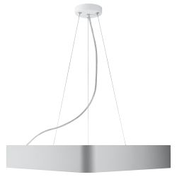 Светильник LED ЭРА Geometria SPO-153-W-40K-030 Delta 30Вт 4000К 2100Лм IP40 600*80 белый подвесной драйвер внутри