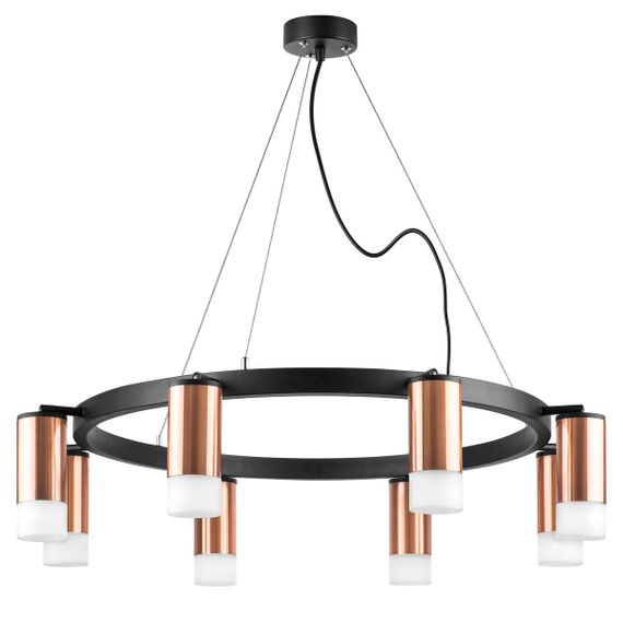 Комплект с подвесной люстрой Lightstar Rullo (571018+214430-8+202431-8) LR0183081