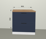 Монс Н82 индиго