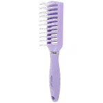 Расческа для волос скелетная, 22,5х4,5 см, продувная, фиолетовая/белая, MONTE VITA (МОНТЕ ВИТА), 457420