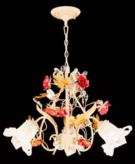 1129/3 LIGHT COFFEE+GOLD (1) Люстра Veneto Luce