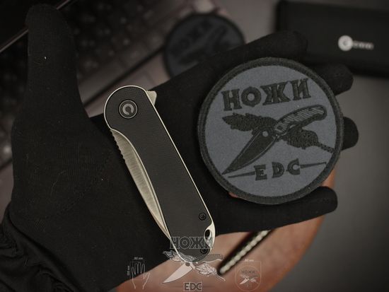 Складной нож Civivi Elementum C907A c клинком из стали D2, рукоять G10
