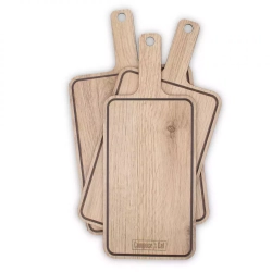 Доска разделочная с ручкой 18x37см ComposeEat Everyday дуб натуральный