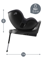 Автокресло Britax Roemer Dualfix Plus (0-18 кг), Midnight Grey