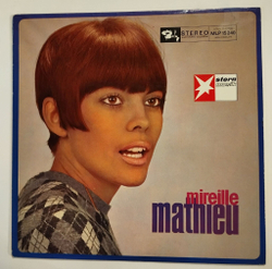 Винтажная виниловая пластинка LP Mireille Mathieu Мирей Матьев (Germany 1966)