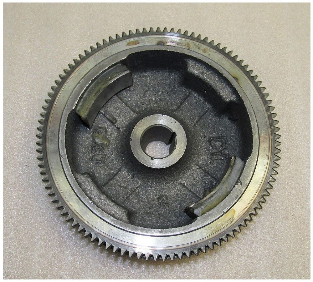 Маховик двигателя GX420/S420/S460 с венцом (электростарт)/Flywheel (electric start)