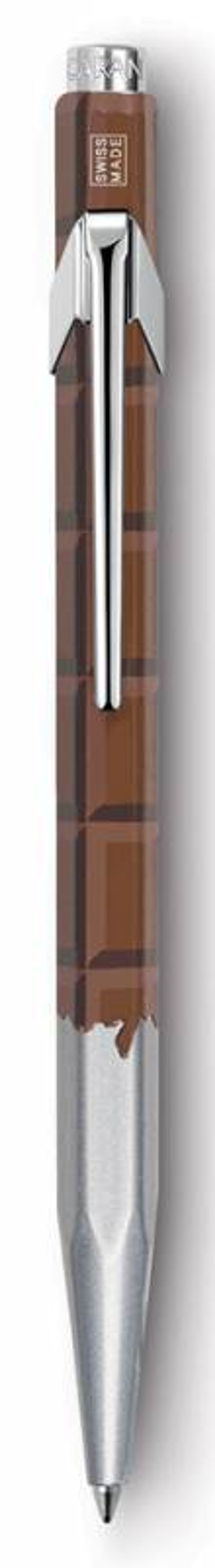 Carandache Office Essentialy Swiss Chocolate (M) чернила: синий в подарочной коробке (849.252_GB)