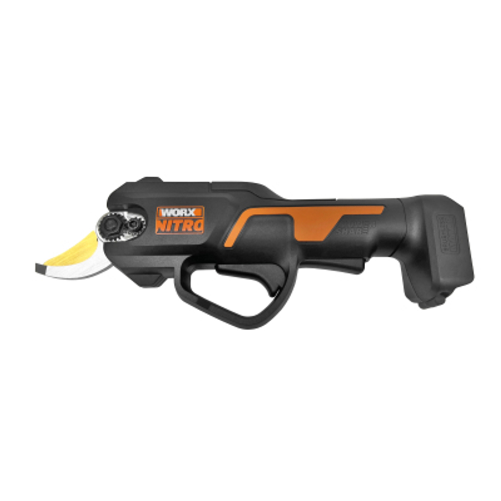 Секатор для стрижки веток WORX аккумуляторный 20V 25 мм, бесщеточный, без АКБ и ЗУ WG330E.9