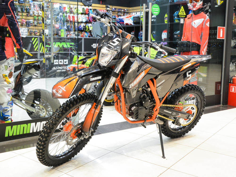 Мотоцикл кроссовый Zuumav FX K5 LITE 250CC Orange 21/18