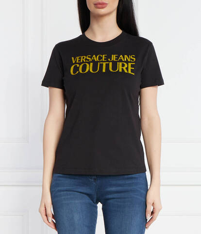 Футболка Versace Jeans Couture - черный(76HAHG03CJ00G)