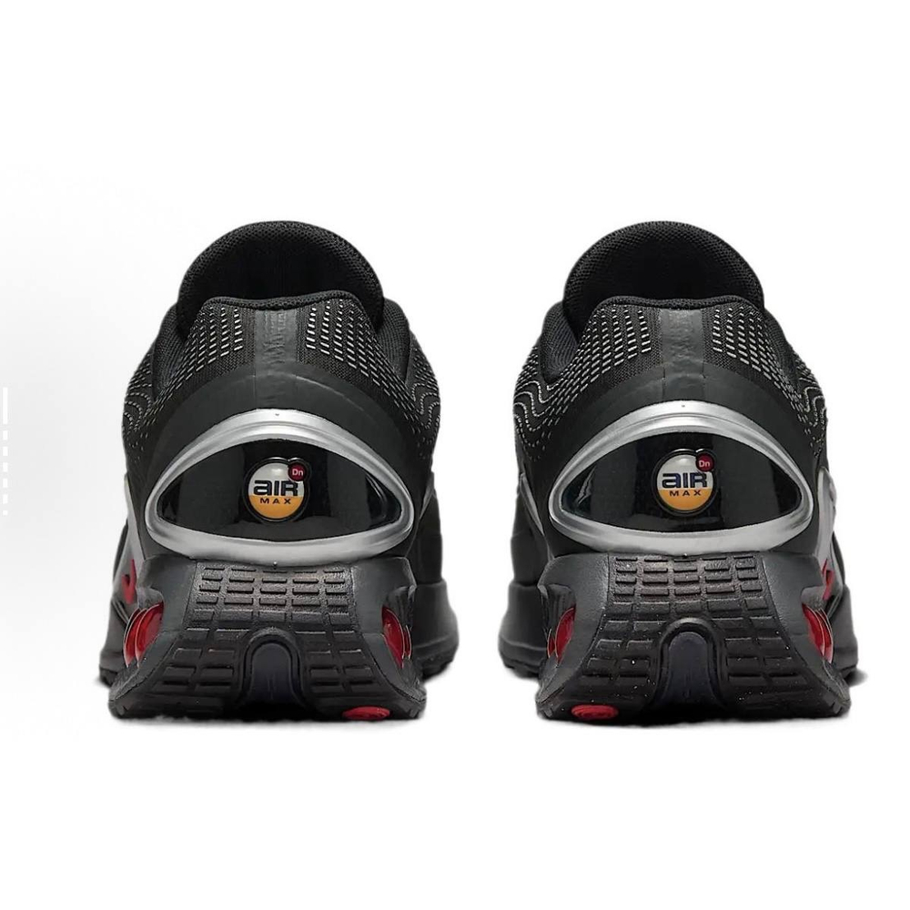 Nike Air Max Dn Black Metallic Silver Red