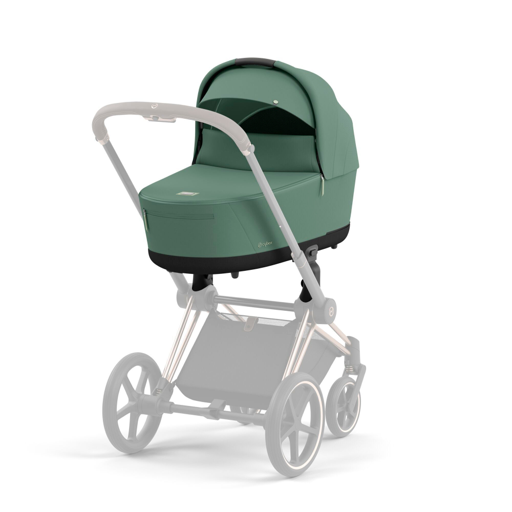 Коляска Cybex Priam IV 3 в 1 цвет Leaf Green на шасси Rosegold