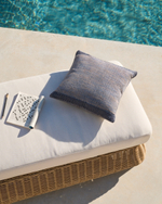 Шезлонг Meria из искусственного ротанга