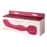 Красный двусторонний вибромассажер 22см с нагревом Lola Games Heating Wand 1018-02lola