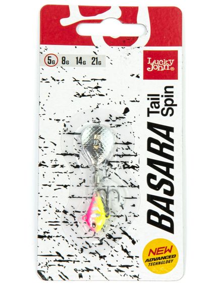 Тейл-спиннер Lucky John BASARA TAIL SPIN 05.0г 010 в блистере