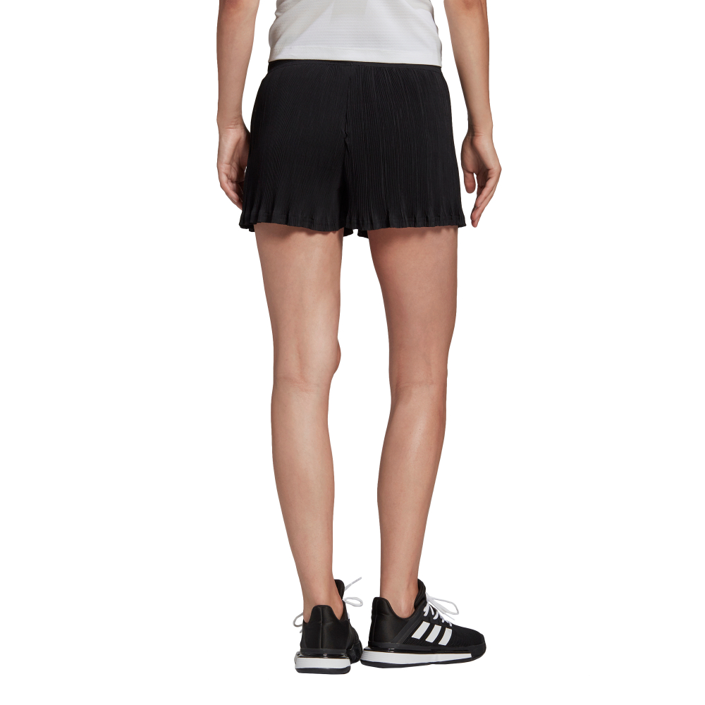 Женские Шорты теннисные Adidas W Plisse Shorts - black