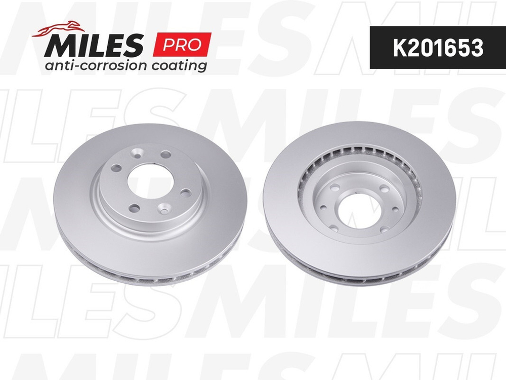 MILES - K201653-MLS - Brake Disc