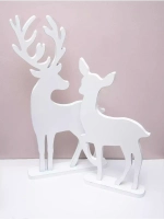 Новогодний декор. Набор из четырех оленей (73, 57, 35, 31см)