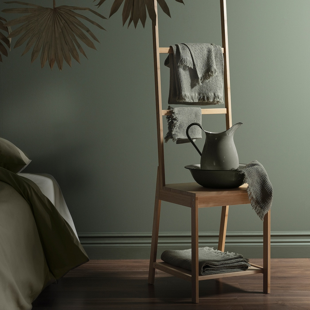 IKEA VALLASÅN  (ИКЕА ВАЛЛАСÅН)  -  Полотенце банное, светло-зеленое, 70x140 см