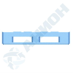 Поддон пластиковый 1200 х 800 х 220 мм Анион(1200x800x220см;синий) - арт.559530