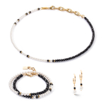 Колье Coeur de Lion Black-White 4311/10-1314