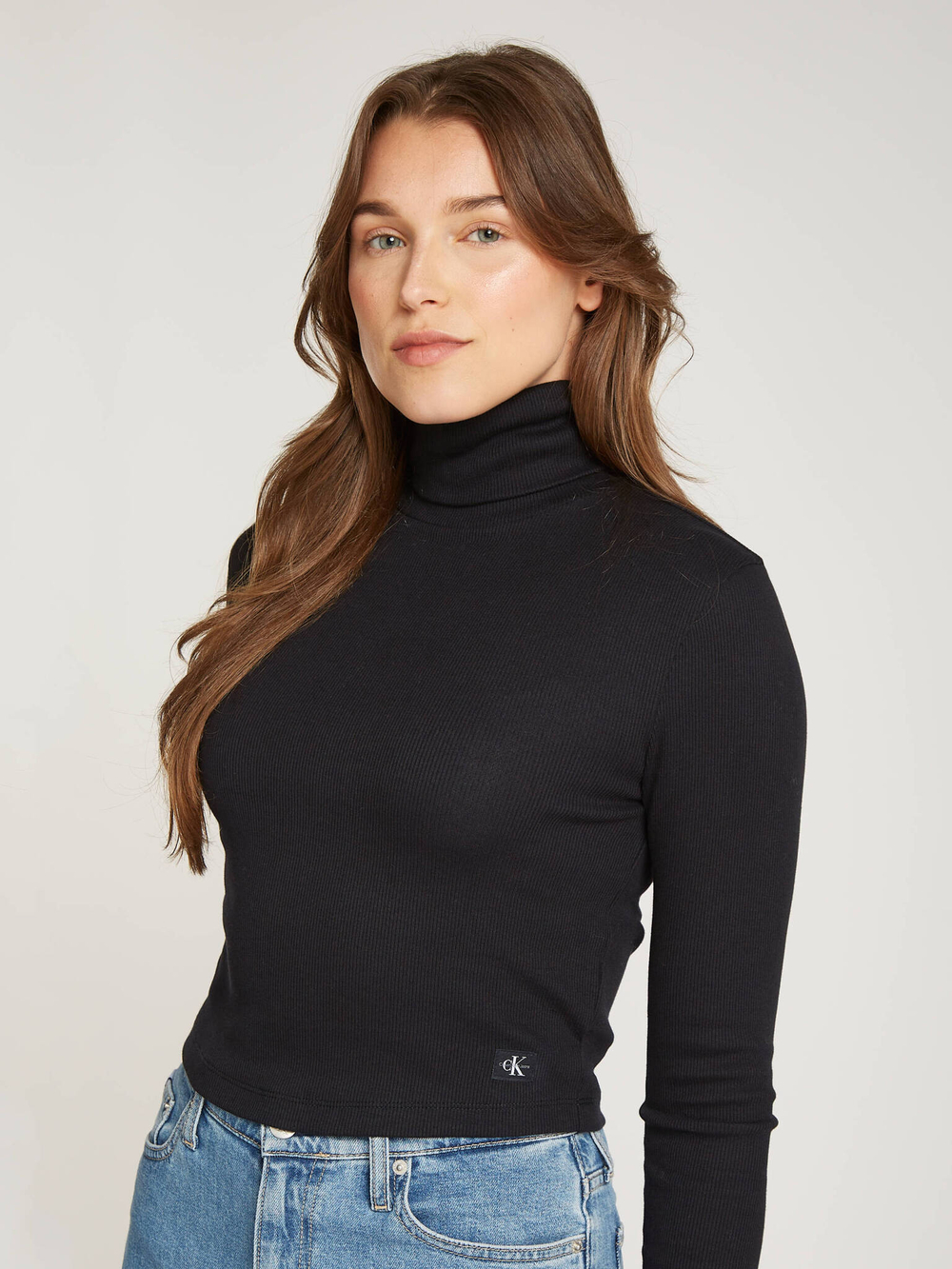 Гольф CALVIN KLEIN JEANS - черный(J20J224196)