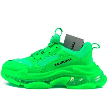Кроссовки Balenciaga Triple S Clear Sole Green