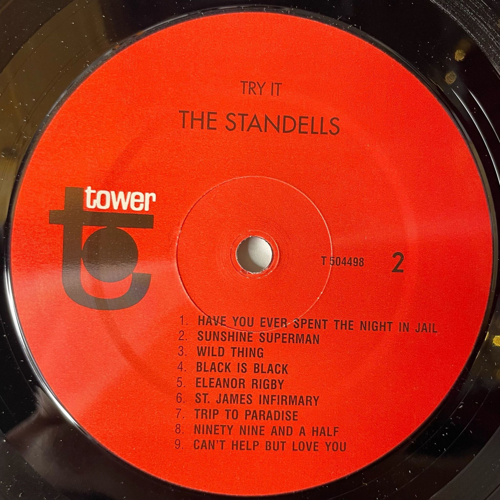 Винтажная виниловая пластинка LP The Standells Try It (USA 2004) (Bootleg)