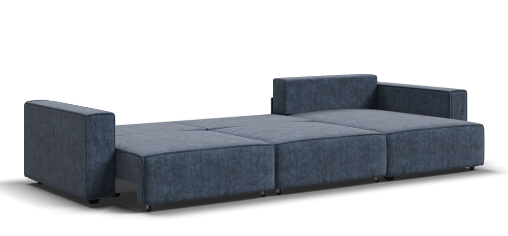 Угловой диван BOSS SOFT MODOOL MAX Велюр Royal топаз