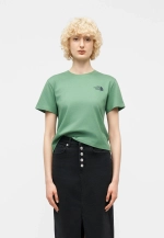 Женская Футболка The North Face - dimmed algae
