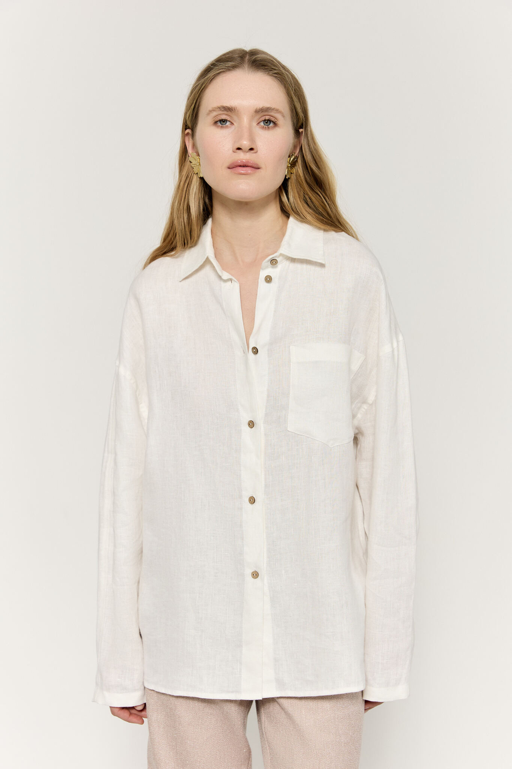 Рубашка Drugaya изо льна