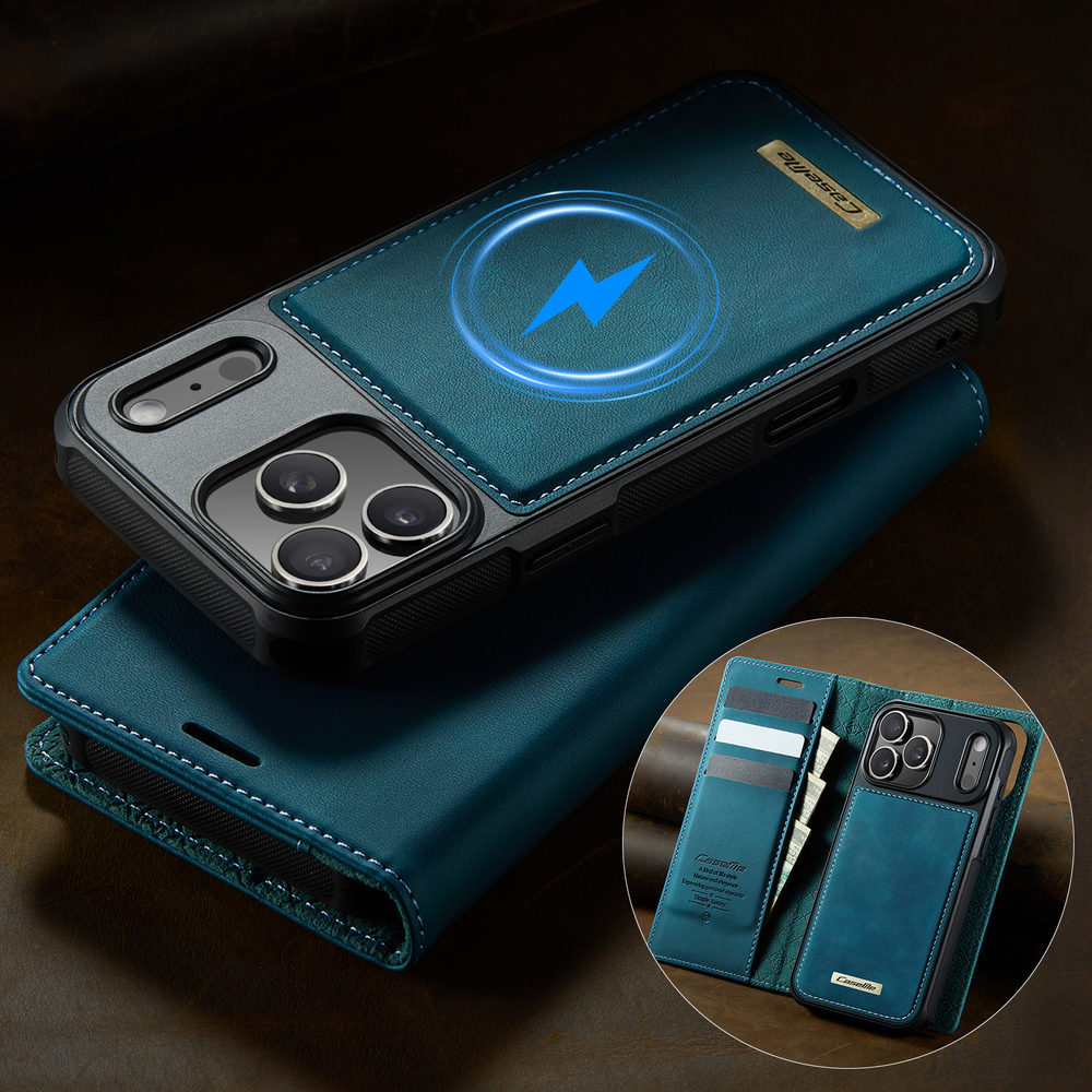 Чехол-кошелек CaseMe 2 in 1 MagSafe iPhone 17 Pro Max