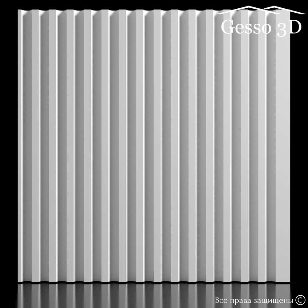 Гипсовая панель Megapolis-6