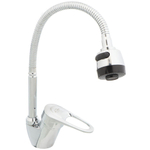 Смеситель для кухни, Solone, гибк излив, с картриджем, хром, LOP4-B043