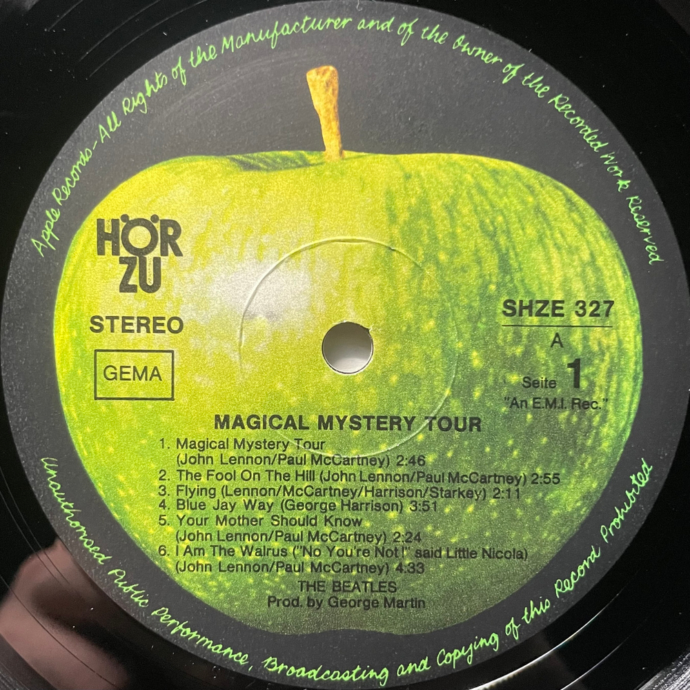 The Beatles ‎– Magical Mystery Tour Plus Other Songs (Германия 1972г.)