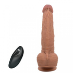 Реалистичный вибратор с фрикцией Jonathan и пультом ДУ, 21 см
