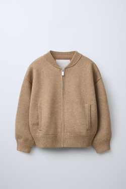 ZARA КАРДИГАН, РЫЖЕВАТО-КОРИЧНЕВЫЙ