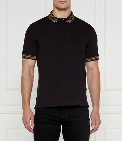 Поло Versace Jeans Couture - черный(77GAGT04CJ01T)