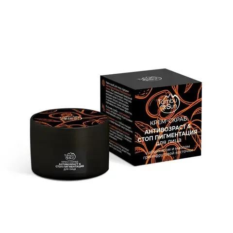 TambuSun Крем-скраб для лица антивозраст и стоп пигментация 50 мл
